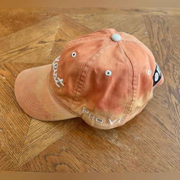 Titleist Hat Adjustable FJ Orange Cotton - Picture 2 of 9